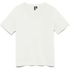Vero Moda Vmpaulina SS V-Neck T-Shirt Weiß S