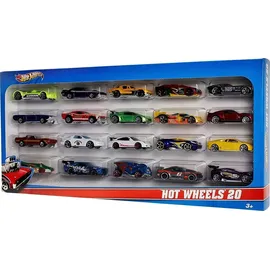 Hot Wheels H7045 - Hot Wheels 20er Pack Geschenkset 1:64