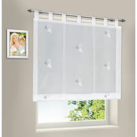 Gerster collection Bändchenrollo 140 x 170 cm grau/weiß