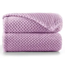 restilo Kuscheldecke 70 x 150 cm Lila