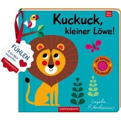 Mein Filz-Fühlbuch: Kuckuck, kleiner Löwe!