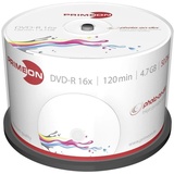 PrimeOn DVD-R 4.7GB, 16x, 50er Spindel, printable 2761206