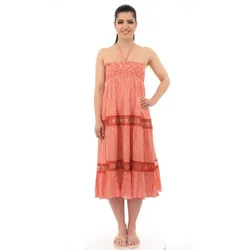 SUNFLAIR Damen Kleid Multistyle-Rock, rot, 42