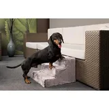 Famanu Hundetreppe weiche, komfortable Treppe für Haustiere - grau