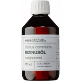 wesentlich. Rizinusöl kaltgepresst 250ml - 100% reines Rizinusöl - für Haut und Haare, Wimpern und Augenbrauen