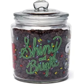 Excelsa Peanuts Shiny & Bright Vorratsdose transparent 12,1 x 17 cm 1 l