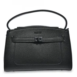 Schwarzer Handtaschenkoffer Big Star Modische Damenhandtasche, universal