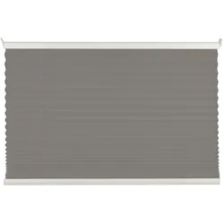 Plissee FREE grau 65x130cm - grau
