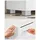VASAGLE Waschbeckenunterschrank 30 cm x 70 cm x 64 cm Weiß