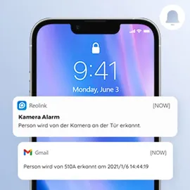 Reolink P320 5 MP PoE Überwachungskamera Weiß