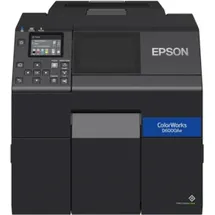 Epson ColorWorks D6500 dye ink, Peeler, Disp., USB, Ethernet, schwarz