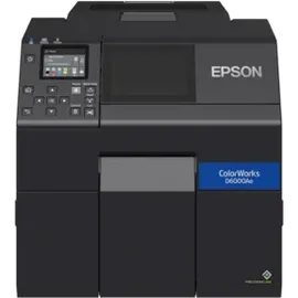 Epson ColorWorks D6500 dye ink, Peeler, Disp., USB, Ethernet, schwarz