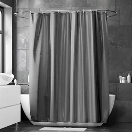 luxuskollektion Duschvorhang 240 x 200 cm schwarz