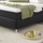 Inter Boxspringbett - anthrazit - H3 - 180x200 cm