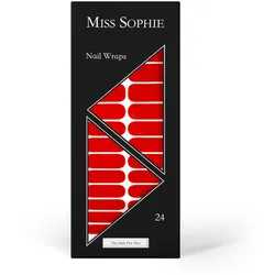 Miss Sophie Too Hot For You Nageldesign Dunkelrot 