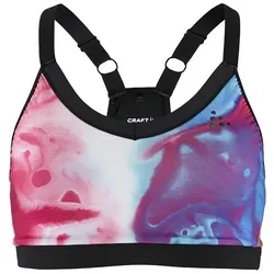 CRAFT Motion High Support Sport-BH Damen 745007 - fuchsia/multi XS