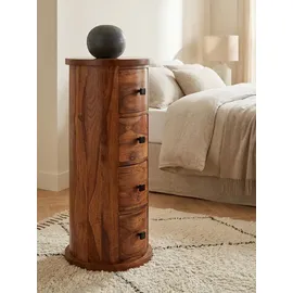 KADIMA DESIGN Kommode 35 x 85 x 35 cm Braun