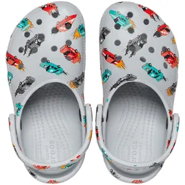 Crocs Classic Race Cars Graphic Kinder Clogs, multicolor - 8