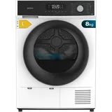 Cecotec Wäschetrockner 8Kg Bolero Dresscode Dry 8330. Entspricht Klasse A++, 15 Programme und Funktionen wie automatisches Trocknen, einfaches Bügeln, bidirektionale Drehung, Weiß