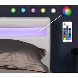 Home Deluxe Nube LED mit Matratze 270 x 200 cm weiß