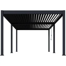 BellaVista Oasis 3,6 x 6 m inkl. 4 Seitenteile Anthrazit
