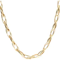 Luigi Merano Collier Doppelankerkette, Gold 585 45 cm Damen
