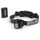 Silva Free 3000 S Stirnlampe (Größe S-293g Batterie, schwarz)