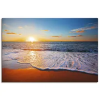 ARTland Wandbild »Sonnenuntergang und das Meer«, Strand, (1 St.),