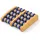 RFM Fussmasseroller aus Holz 2x5 Achsen