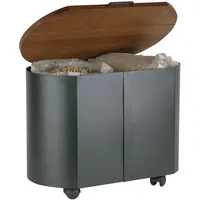 Lienbacher Pelletskorb Metall 64 x 45 x 35 cm