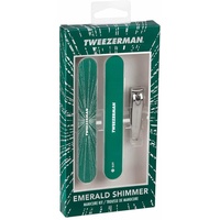 Tweezerman Manicure Kit Emerald Shimmer Set Nagelpflegeset 1 Stk