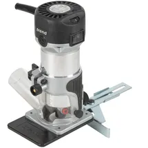 Trend Micro T1 Oberfräse mit erweiterter Trimmbasis, 8mm Spannzange, 710W, 230V