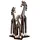 Woru Holz-Zebra Deko-Zebra im 3er Set