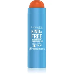 Rimmel Kind & Free multifunktionales Make-up für Augen, Lippen und Gesicht Farbton 004 Tangerine Dream 5 g