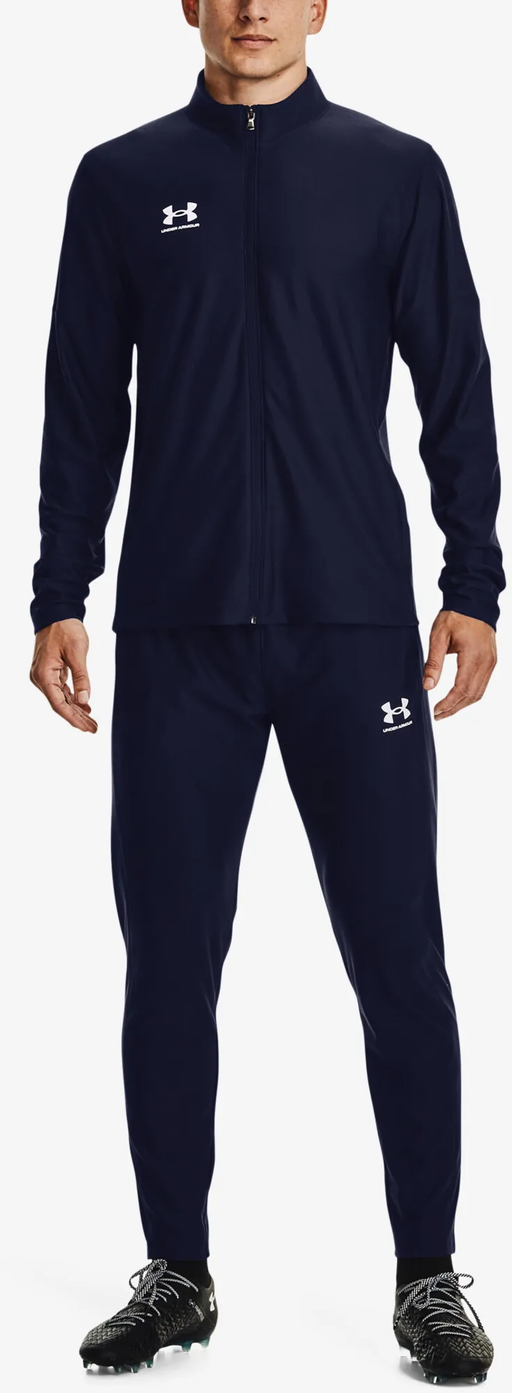 Männer-Set Under Armour  Challenger Tracksuit-NVY  M - Blau