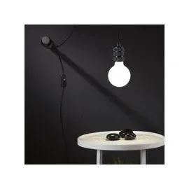Paulmann Tilla 1-flg. 20 W 5 cm rund schwarz