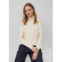 s.Oliver Rollkragenpullover aus Viskosemix Beige, 42