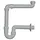 mm_unverified_brand Pp-raumsparsiphon Dn32 100% Recyling Kunststoff