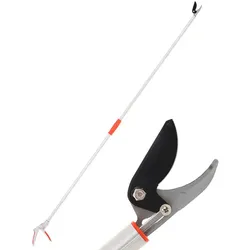 Stocker Art. 504 - Baumschere für die Baumpflege mit festem Schaft 180 cm - Ø 10 mm - richtbarer Schnitt