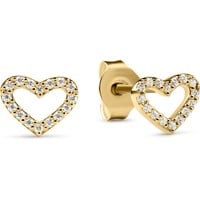 FAVS Ohrstecker 375er Gelbgold Ohrringe Damen