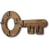 Schlüsselhalter Aus Holz, Retro-eiche