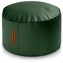 Green Bean Sitzhocker Pouf Kunstleder 43 x 30 x 43 cm Dunkelblau/Dunkelgrün