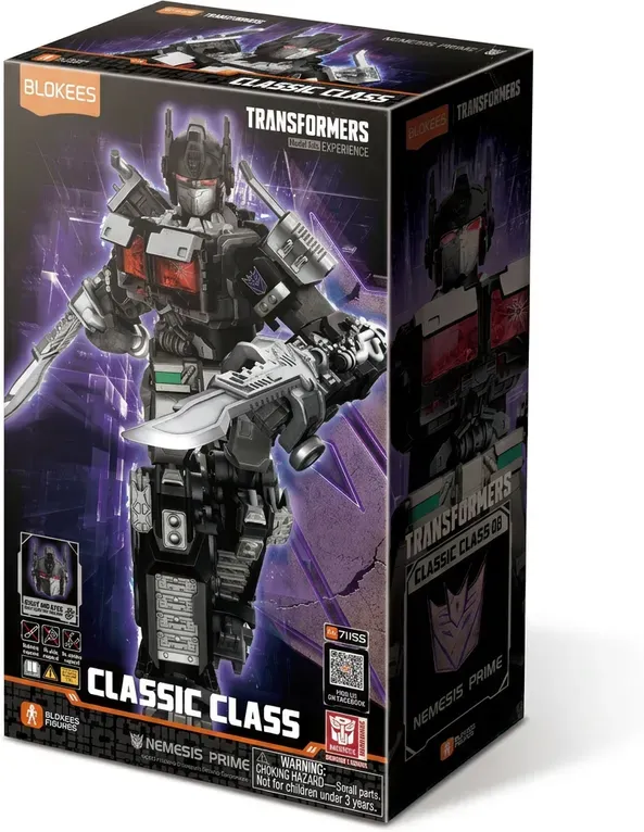 Blokees Transformers Classic Serie Nr. 08 Prime Zerstörer Baubare Figur