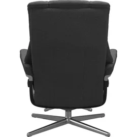 Stressless Stressless® Relaxsessel »Mayfair«, mit Cross Base, Größe S, M & L, Holzakzent Schwarz grau