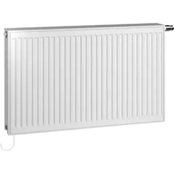 Kermi x-flair Profil-Kompakt Wärmepumpenheizkörper Typ22 BH 954 mm, BL 600 mm, zweireihig, mit 2 Konvektoren, weiß