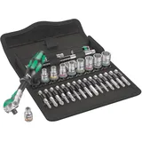 WERA 8100 SA 9 Zyklop Steckschlüsselsatz zöllig 28-tlg.