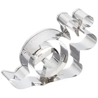Städter Ausstechform, Edelstahl, Silber, 10 x 10 x 3