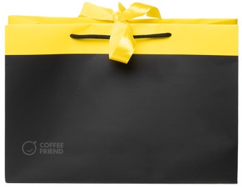 Geschenktasche Coffee Friend, 235 x 120 x 345 mm