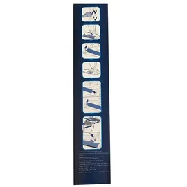 Bissell 1868F Walzenbürsten-Set, Blau, Rot, Weiß, Mikrofaser, Nylon