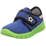 superfit Jungen BOBBY_266 Niedrige Hausschuhe, Blau (Water Kombi 88), 38 EU